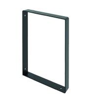 SUPORTE PRATELEIRA RETÂNGULAR PRETO 20x30CM 30KG SUPORTE PRATELEIRA RETÂNGULAR PRETO 20x30CM 30KG