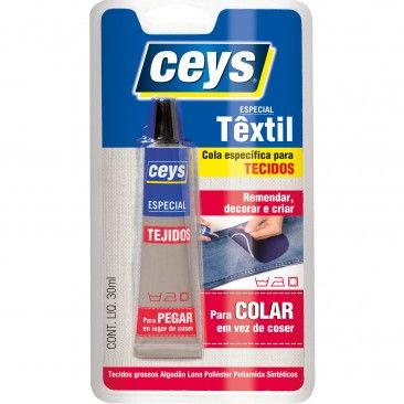 Cola Especial para Txteis 30ml