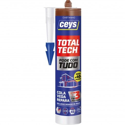 Cola&Veda Total Tech Castanho 290ml Cola&Veda Total Tech Castanho 290ml