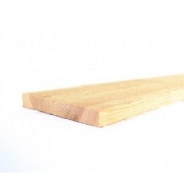 T�bua Cofragem Tosca 2500x200x25mm Pinho Seco com tratamento fitosanit�rio