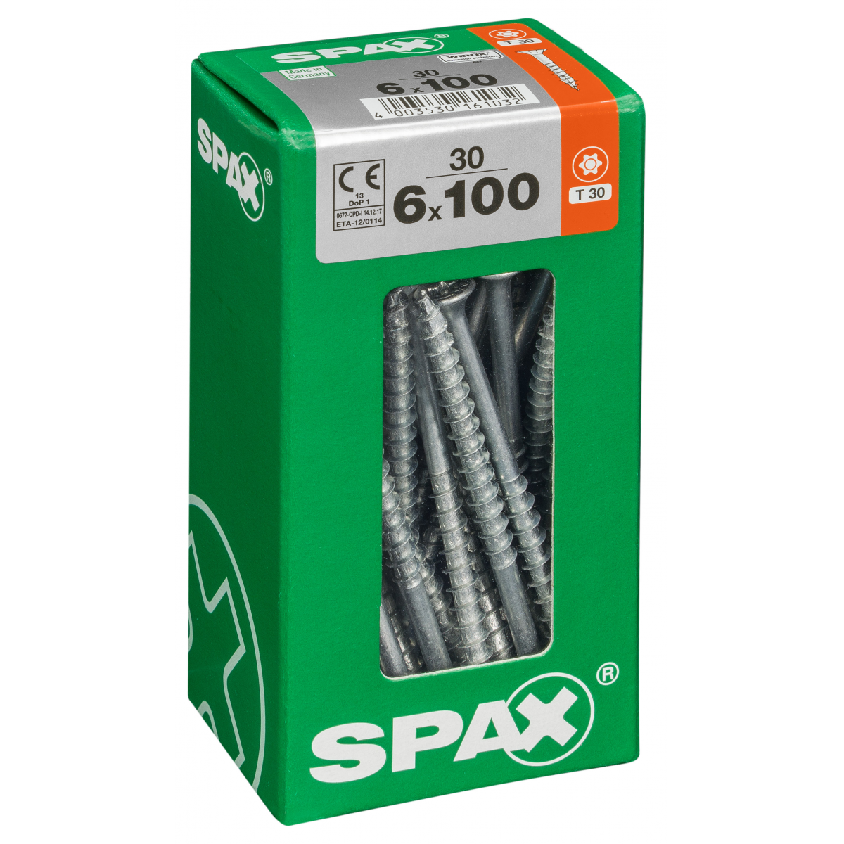 Spax Vis à Tête De Paroi Arrière TRX Wirox Filetage Intégral 3,5 X 40 Mm 50pcs
