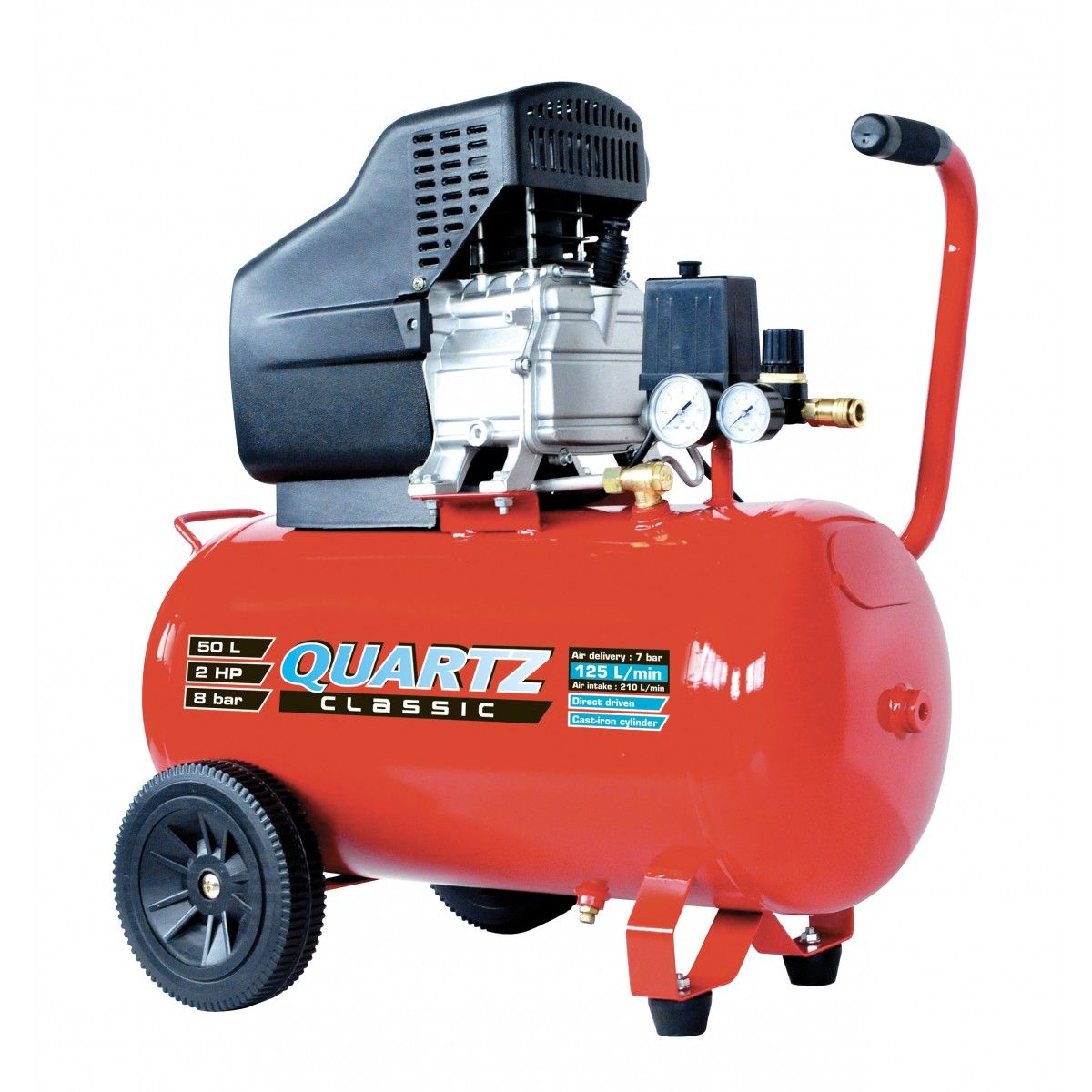 Compressor 50L 2HP QUARTZ MaxMat
