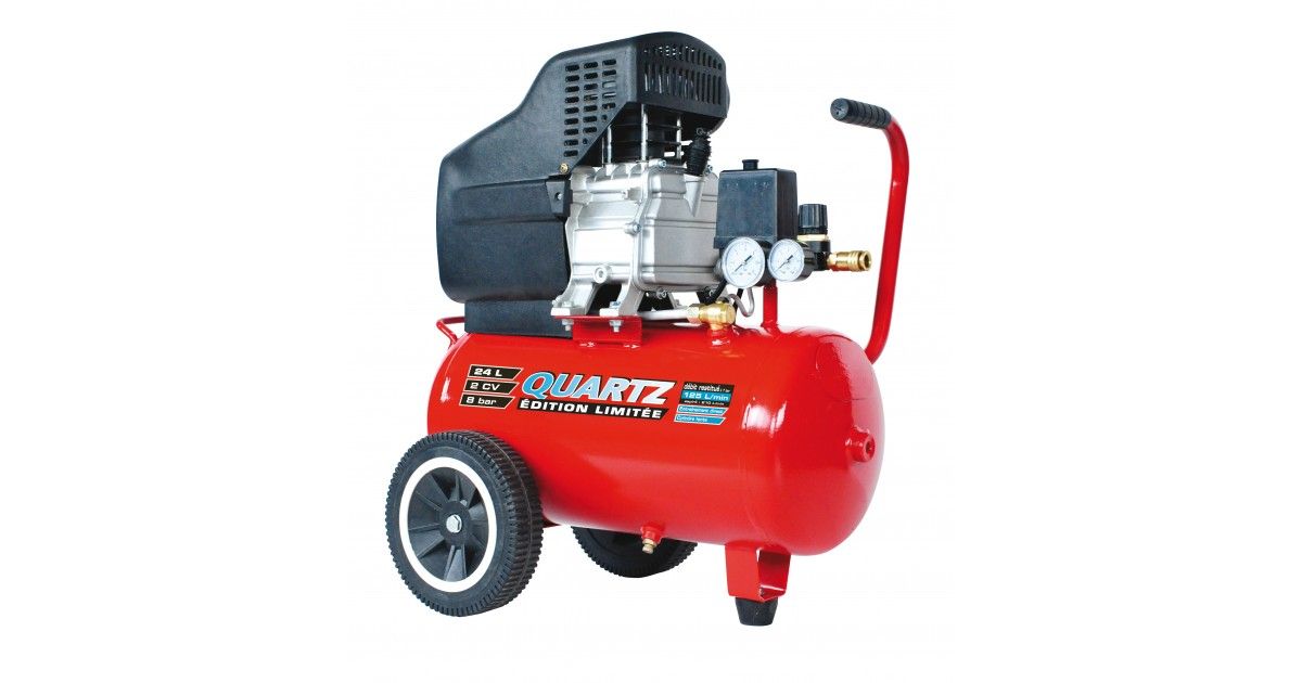 Compressor 24L 2HP QUARTZ | MaxMat